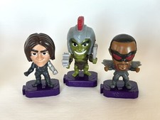 3 - 2020 MCDONALD'S Happy Meal MARVEL Toys Winter Soldier Falcon Gladiator Hulk