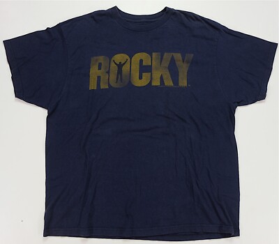 Rare Vintage Rocky Balboa 2006 T Shirt 90s Sylvester Stallone Boxing Film Series