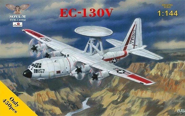 SOVA-M 14002 1:144th scale Lockheed EV-130V Hercules (AWACS version)