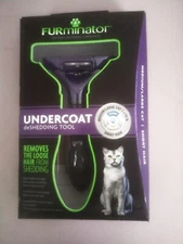 FURminator Undercoat Deshedding Tool, Med/Lg Cat, Short Hair - UPC: 811794929169