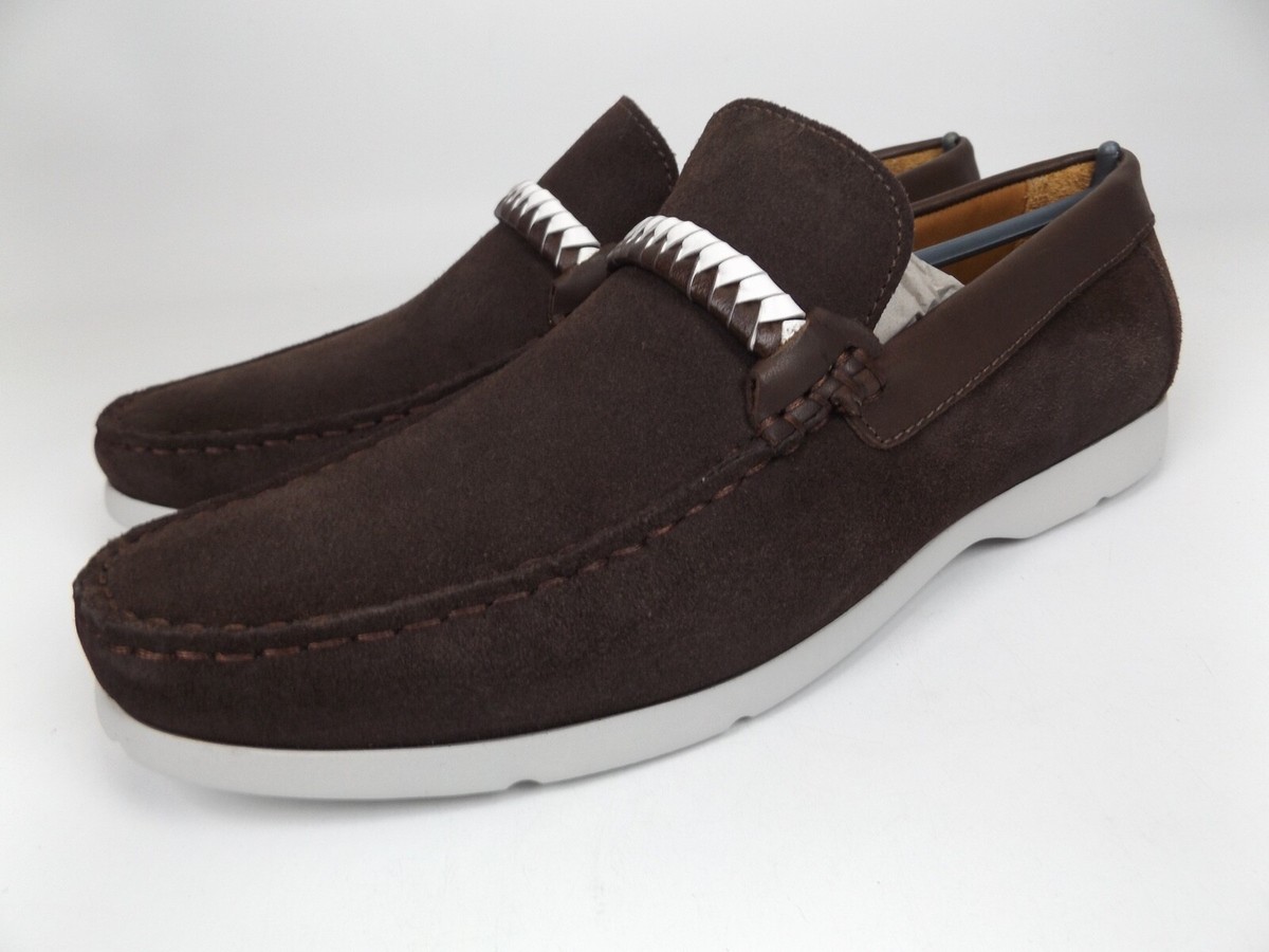 NEW! Driver Club USA Los Angeles Brown Suede Casual Loafers Men\'s Size 10 M NEW! Driver Club Mens Los Angeles Casual Shoes Slip On  main image 4