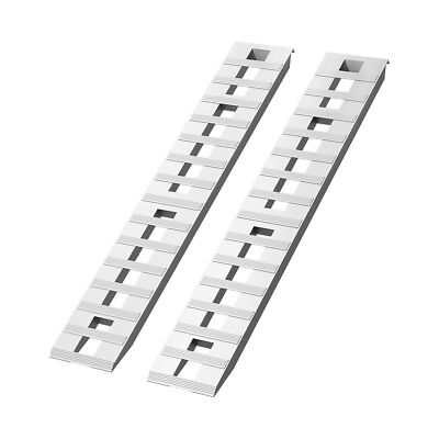 2PCS 6000 lbs Heavy-Duty Aluminum Loading Ramps, 84