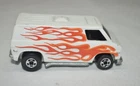 VINTAGE 1974 HOT WHEELS WHITE WITH FLAMES SUPER VAN
