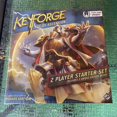KEYFORGE: Age of Ascension Two-Player Starter Set Game w/ 2 Archon Decks SEALED