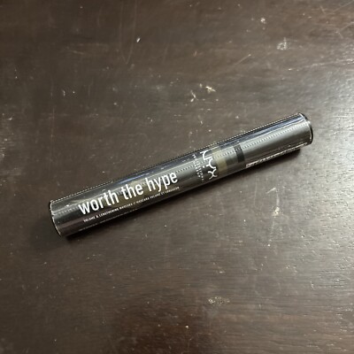 NYX Worth The Hype Mascara Volumizing & Lengthening Brownish BLACK 0.23 oz