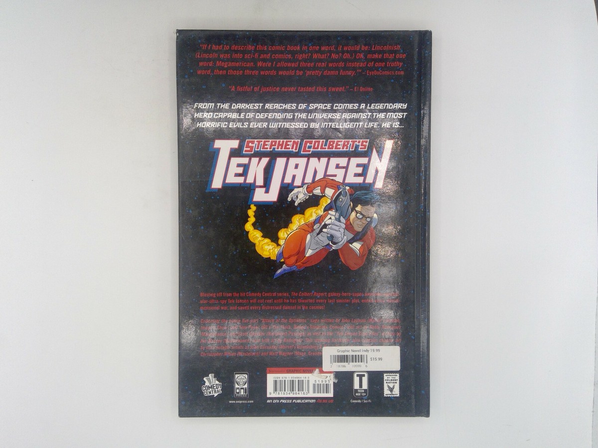 Stephen Colbert's Tek Jansen by Colbert, Stephen Graphic Novel Oni