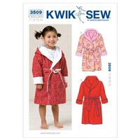 Kwik Sew K3509 Robes Sewing Pattern, Size T1-t2-t3-t4, New, Free Shipping on sale Kwik Sew K3509 Robes Sewing Pattern, Size T1-t2-t3-t4, New, Free Shipping on sale
