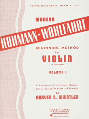 Modern Hohmann-Wohlfahrt Beginning Method for Violin: V - Paperback NEW Whistler