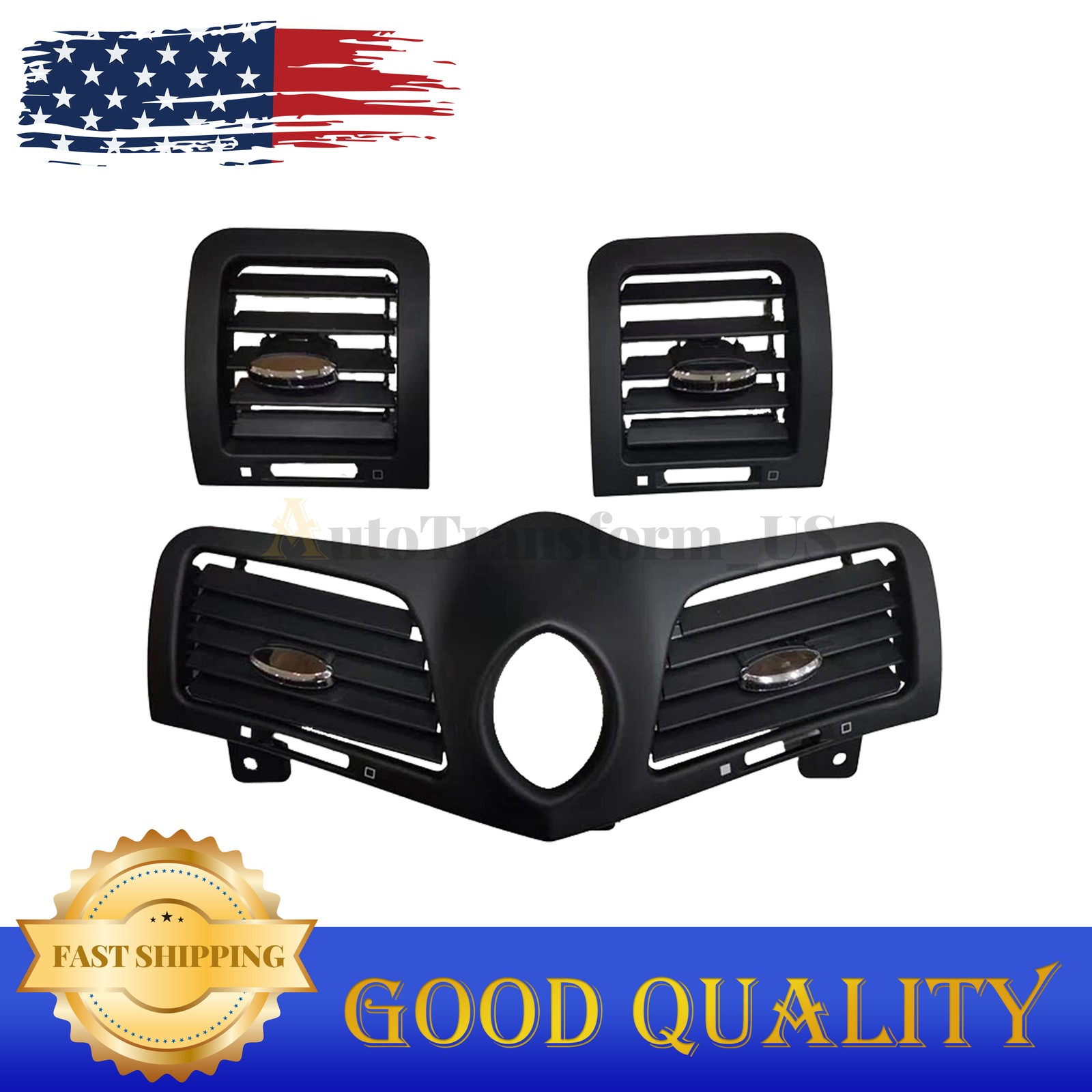 Dashboard A/C Air Vent Panel Grille Fits 2008-2019 Maserati GranTurismo (M145)