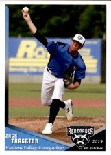 2019 Hudson Valley Renegades Grandstand #34 Zack Trageton Las Vegas Nevada Card