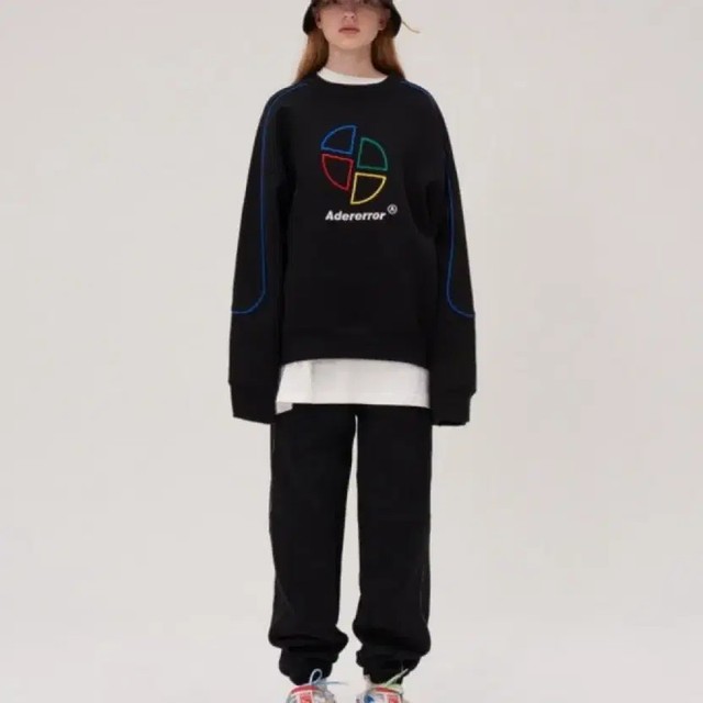 ADER Error Slice Logo Oversized Sweatshirt - Unisex