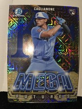 Jac Caglianone 2026 Bowman Chrome Mega Futures Mojo Refractor #MF-7 KC Royals