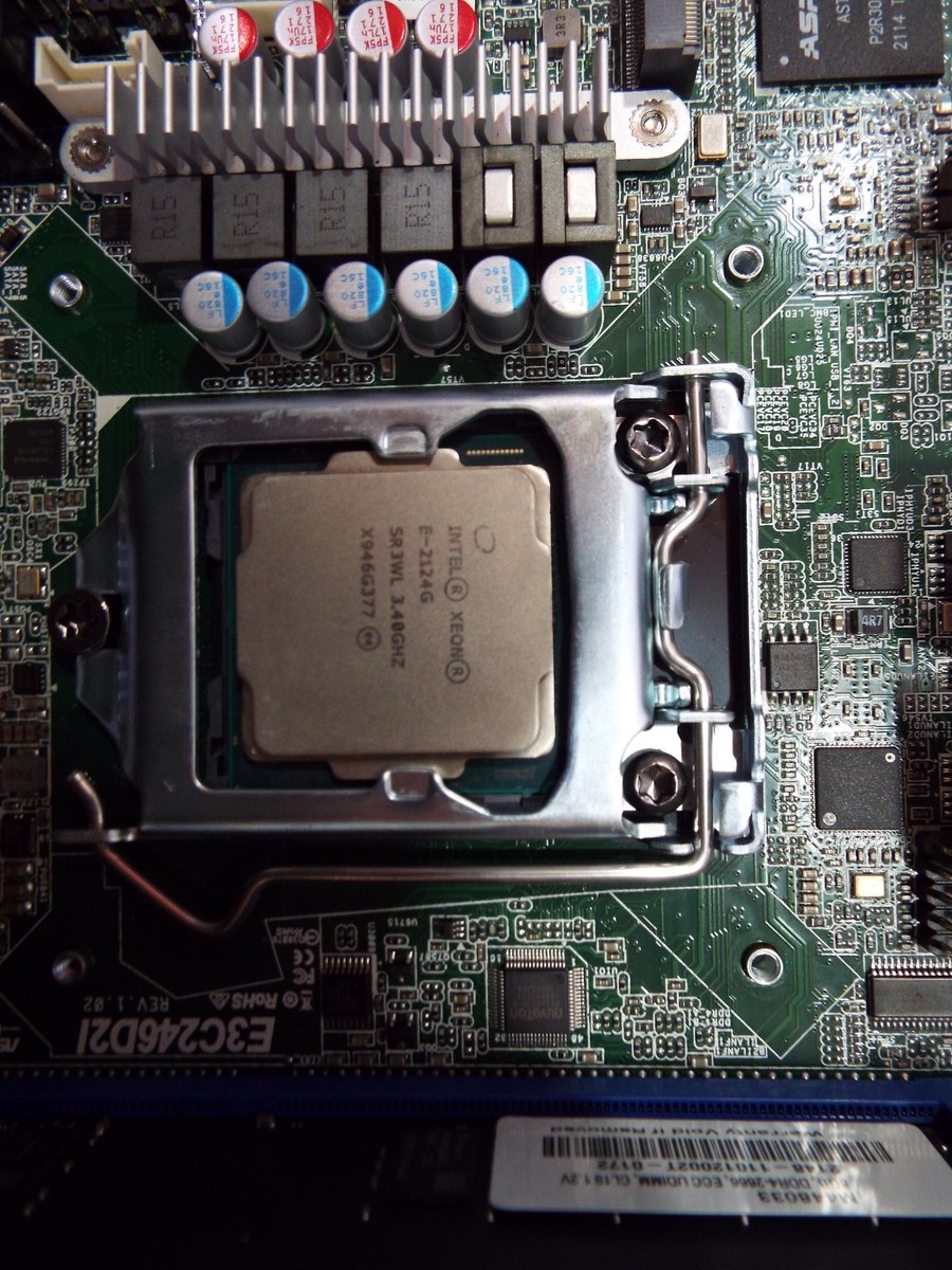 ASRoCK Rack LGA1151 8/9世代 ITX E3C246D2I ASRock Rack E3C246D2I Mini-itx Server Motherboard LGA 1151 Intel