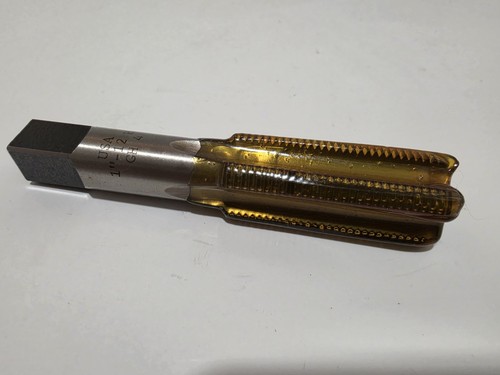 1"-12 NF 4 Straight Flute Bottoming HS Tap GH4 Made In The USA 1-12 Machinist  - Afbeelding 1 van 6