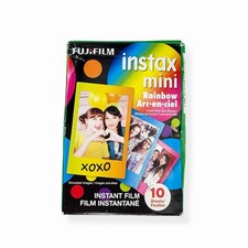 Fujifilm INSTAX Mini Instant Film Rainbow - 10 Sheets Sealed EXP 2018