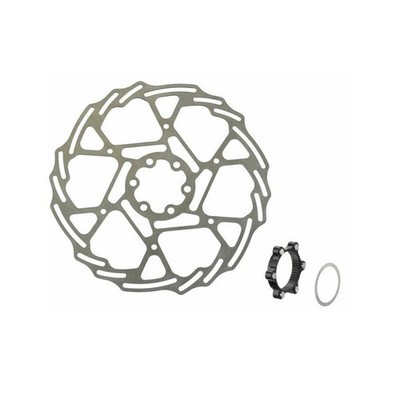 Scheibe Bremse Aro 19 180mm mit Adapter Center Lock 305502110 ASHIMA Fahrrad