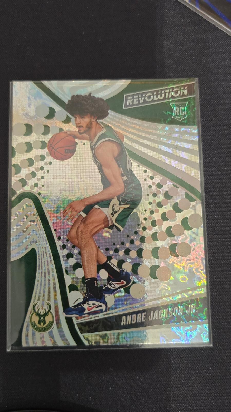 2023-24 Panini Revolution #136 Andre Jackson Jr. Fractal