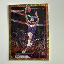 2025-26 Topps NBA HOOPS Devin Booker Light Burst 48/50 #53 Gold Phoenix Suns