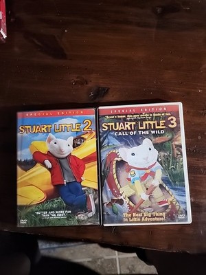 Stuart Little 2 and 3 DVD Lot of 2 Great Condition