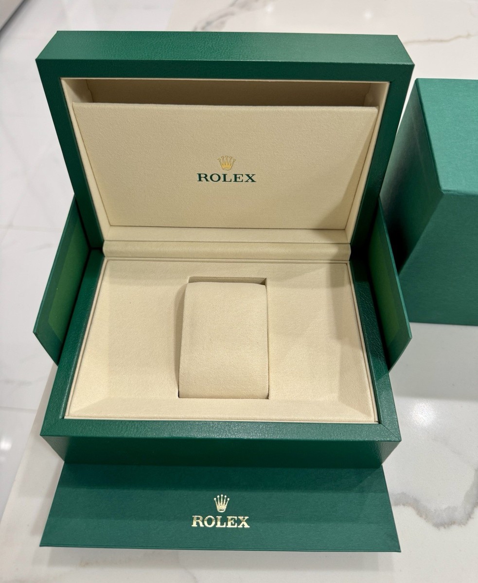 ROLEX 新型現行BOX 8個個HK Authentic NEW STYLE 2025 ROLEX Watch Box Medium Size