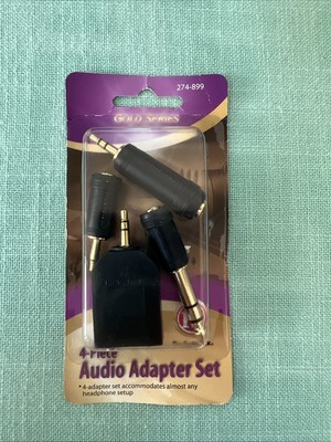 RadioShack 274-899 4-piece Audio Adapter Set