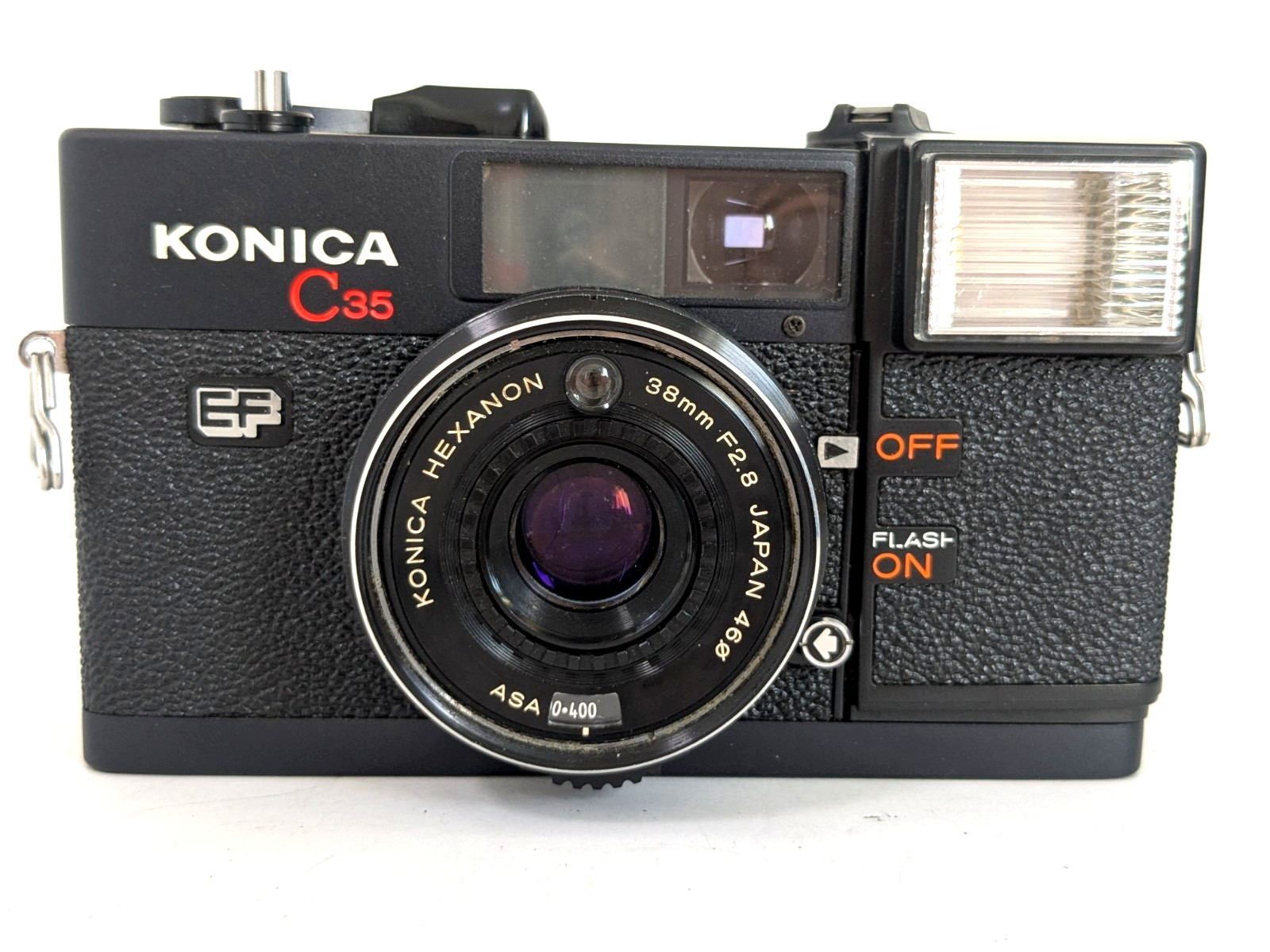 Konica C35 EF vintage camera equipment - eBay listing photo 2