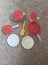 VINTAGE Step 2 POTS & PANS Children’s Play For Play Kitchen 1990s