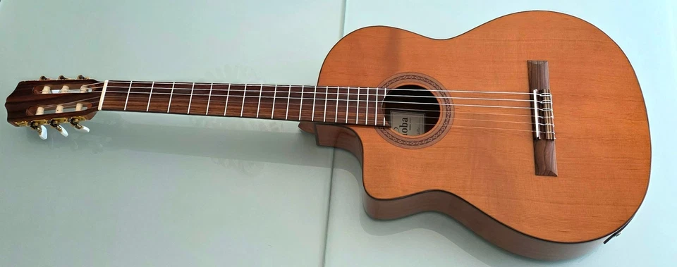 Guitare CORDOBA C5-CE Lefty - Photo 2/4
