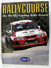 RALLYCOURSE 1998-1999 David Williams Car Book WORLDS LEADING RALLY ANNUAL 17th