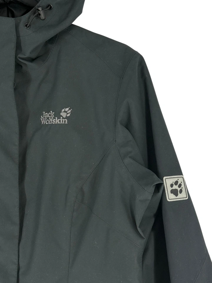 Jack Wolfskin Women Hooded Texapore Jacket Coat Size M - Image 4 of 4