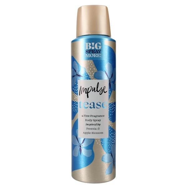 Impulse Tease Body Spray 150 ml - Pack of 6 - Image 2