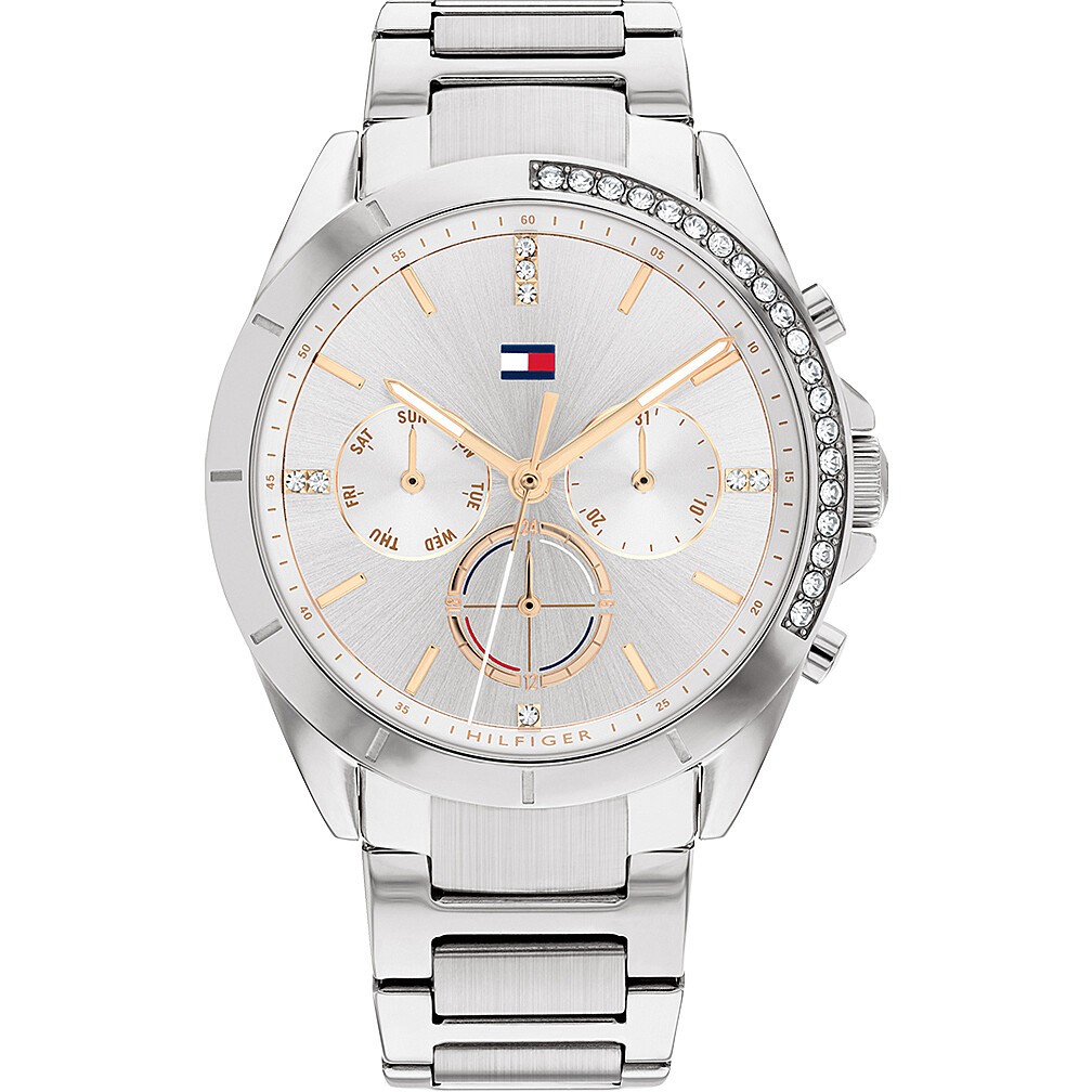 Womens Wristwatch TOMMY HILFIGER KENNEDY 1782384 Multifunction Stainless Steel