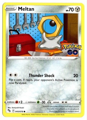 [0814] NEAR MINT Pokemon GO! 045/078 Meltan