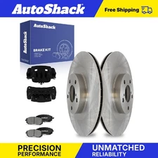 Front Brake Rotors Ceramic Pads Calipers Black for Subaru Forester Baja
