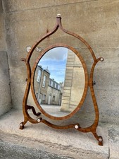 Victorian"skeleton" toilet glass Mirror