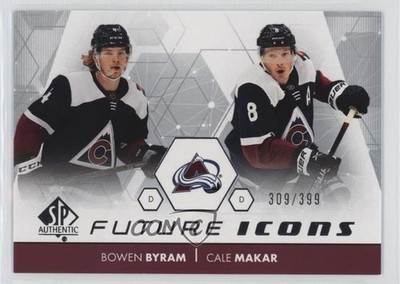 2022-23 SP Authentic Future Icons 309/399 Cale Makar Bowen Byram #FI-8 1c5x
