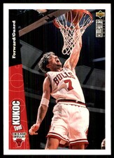 Toni Kukoc 1996-97 Collector's Choice  #21 Bulls NBA READ FREE SHIP AutographDen