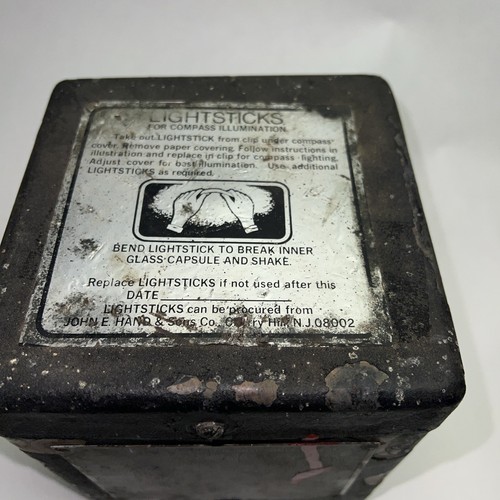 Vintage John E. Hand & Sons Co. Copper Lifeboat Compass SN-28489 MN-LMC 101 D - 第 5/10 張圖片