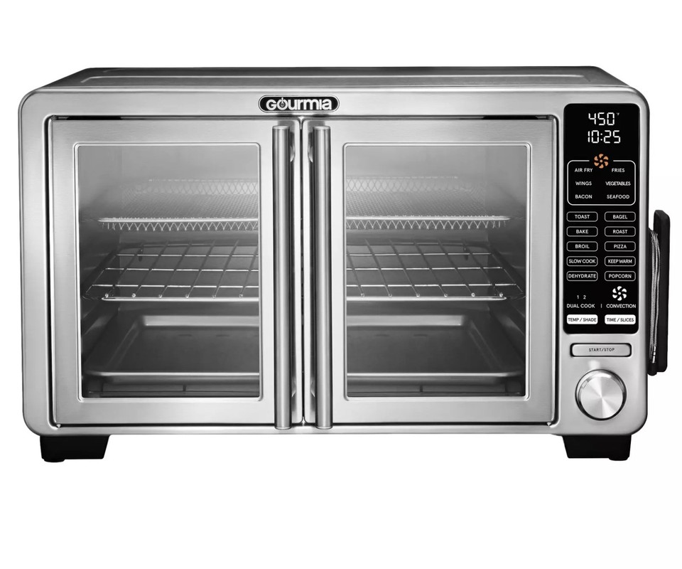 Gourmia XL Digital Countertop Oven With Air Fry Frech Door Stainless gourmia-xl-digital-countertop-oven-with-air-fry-frech-door-stainless