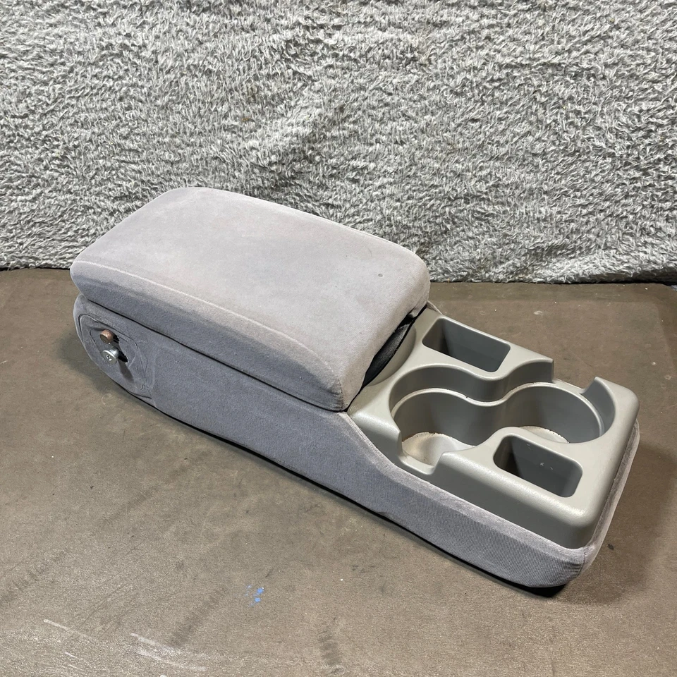 97-05 Buick Century Regal Impala Console Central Tampa Apoio de Braço SUPORTE PARA COPO CINZA FABRICANTE DE EQUIPAMENTO ORIGINAL - Imagem 3 de 4