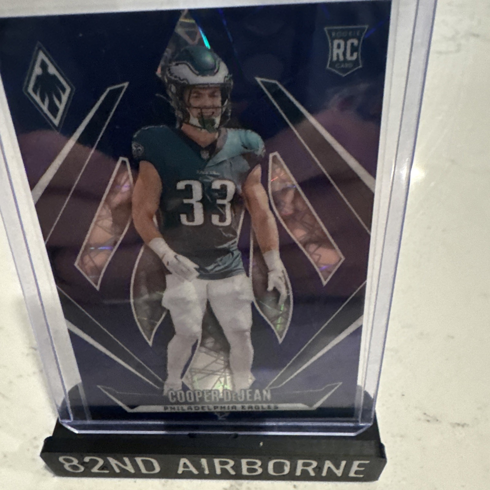 2024 Panini Phoenix - Rookies Cooper DeJean #171 Purple Hyper (RC)