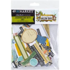 49 & Market Journaling Bits Set Curiosities in Willow Grove VBWG33687 Vicki Bout