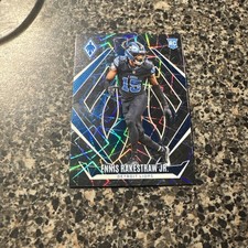 2024 Panini Phoenix #182 Ennis Rakestraw Jr. RC Rookie Lazer Detroit Lions