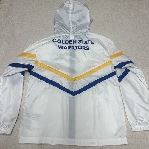 Chaqueta despegable blanca de los Golden State Warriors de la NBA para niños talla XXL (18-20) - Imagen 10 de 12