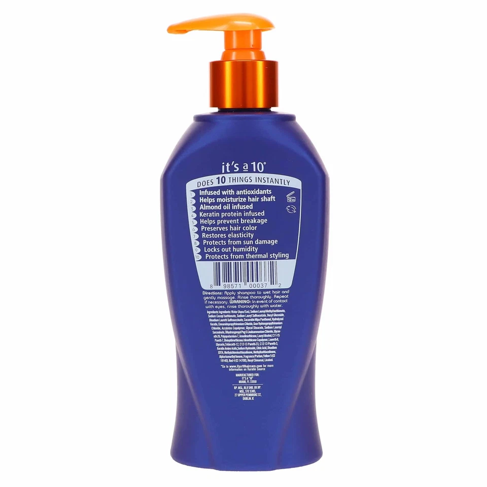 It’s A 10 Miracle Shampoo Plus Keratin 10 Oz - 2 pack - Image 2 of 3