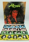 Lot Of 2 Vinyl - Poison Open Up And Say Ahh - Rolling Stones Some Girls Banned