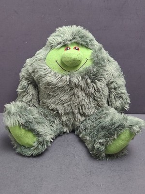 Vintage Muzzy Plush 12'' BBC French Learning 90s The Green Monster Early Learning