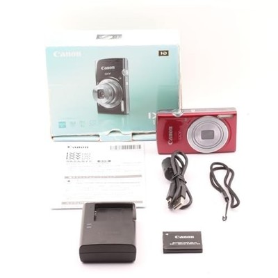 Canon IXY 120 rot 16,0 MP 8x optischer Zoom PowerShot ELPH 135 IXUS 145 mit Box