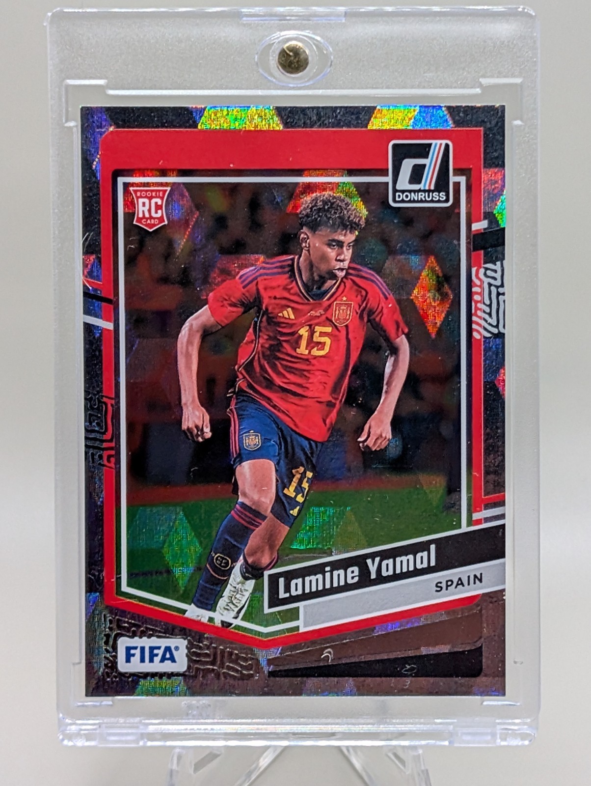 Lamine Yamal 2023-24 Panini Donruss FIFA Cubic RC #54