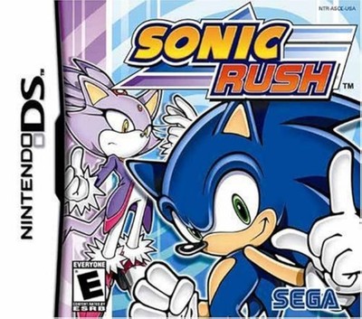 Sonic Rush For Nintendo DS DSi 3DS 2DS 2E